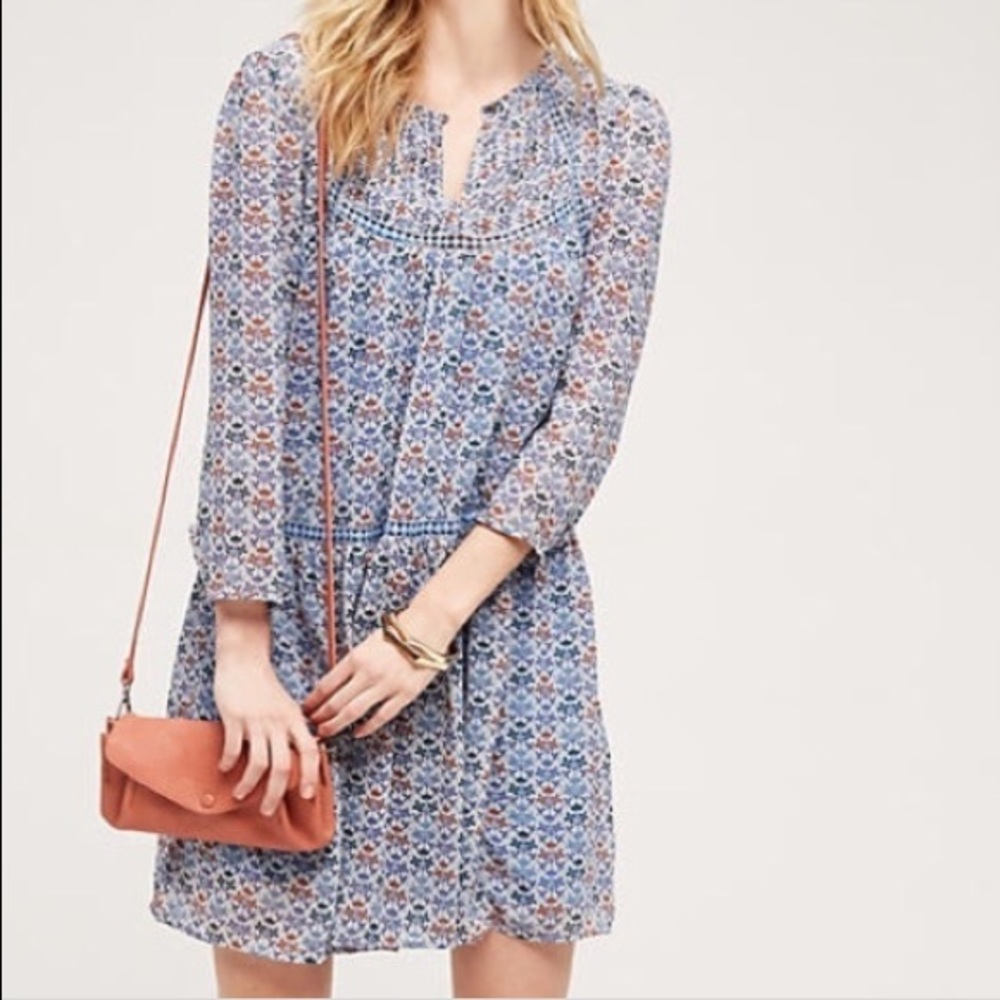 Anthropologie Holding Horses Betony Swing Dress - Picture 1 of 7